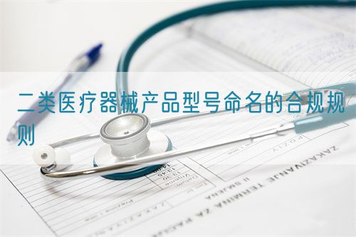二类医疗器械产品型号命名的合规规则